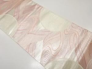 未使用品　流水模様織り出し　袋帯